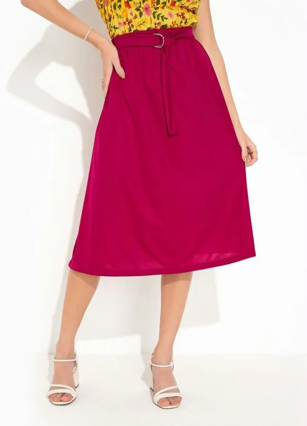 Rosalie - Saia Pink com Amarração