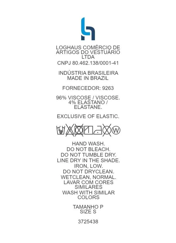 Quintess - Saia Poá Grafite em Malha de Viscose 13