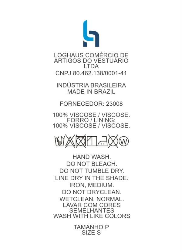 Quintess - Saia Poá Off White com Babados 6