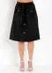 Rosalie - Saia Preta com Bolsos - variação: Preta