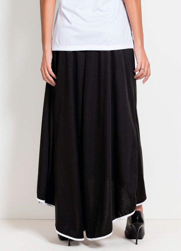 Outlet - Saia Preta Mullet Moda Evangélica 2