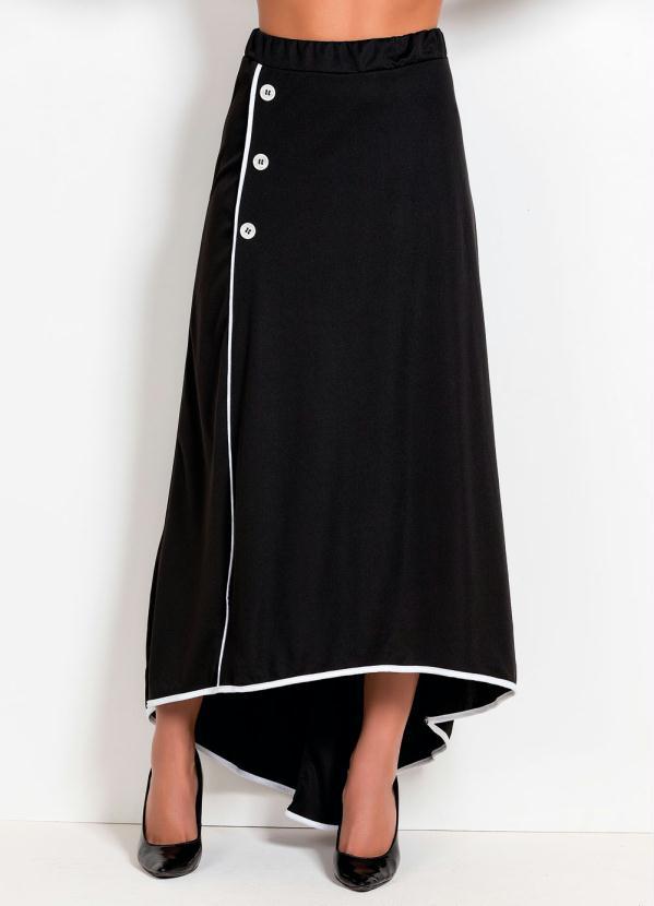 Outlet - Saia Preta Mullet Moda Evangélica 7