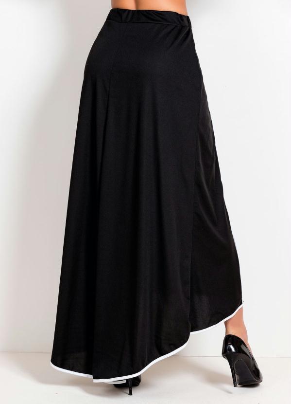 Outlet - Saia Preta Mullet Moda Evangélica 8