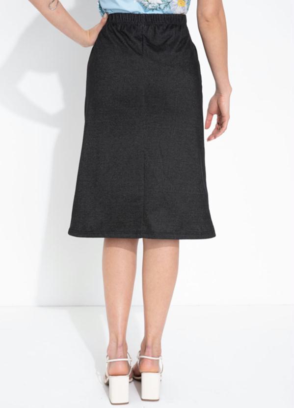 Outlet - Saia Preto com Amarração 2