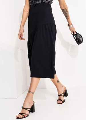 Bimini - Saia Preto em Cotton - BIMINI