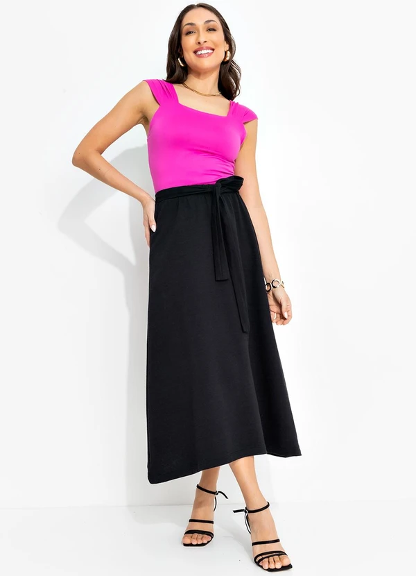 Bimini - Saia Preto em Moletom 3