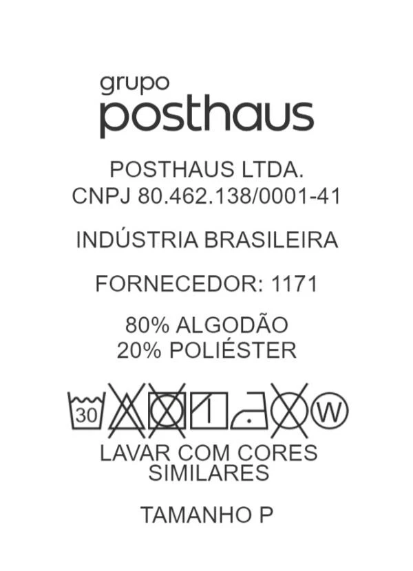 Bimini - Saia Preto em Moletom 6