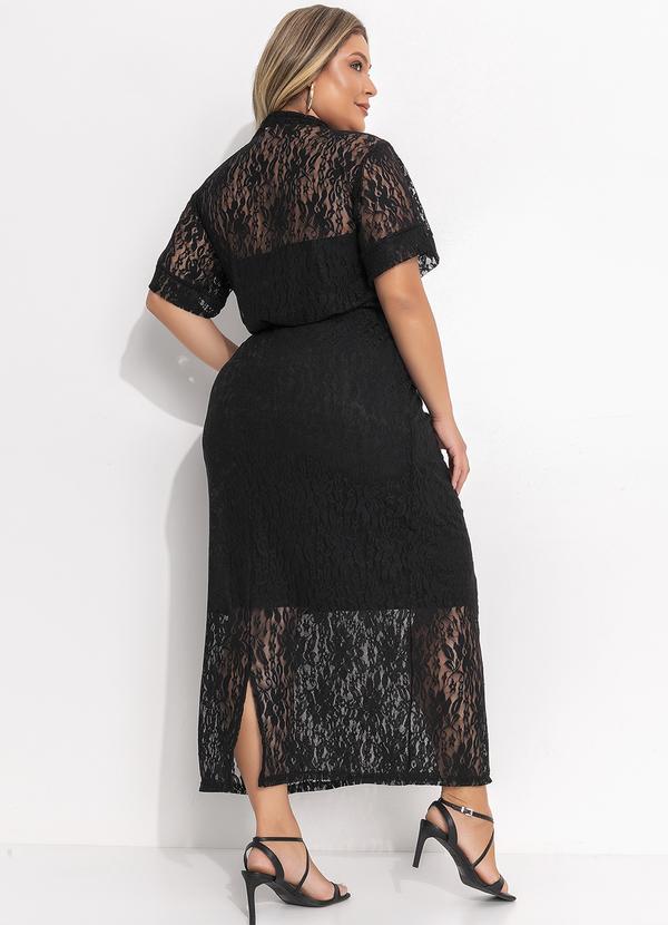 Quintess - Saia Preto em Renda 17