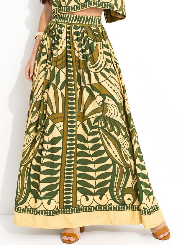 Farm - Saia Rendeira Amarelo