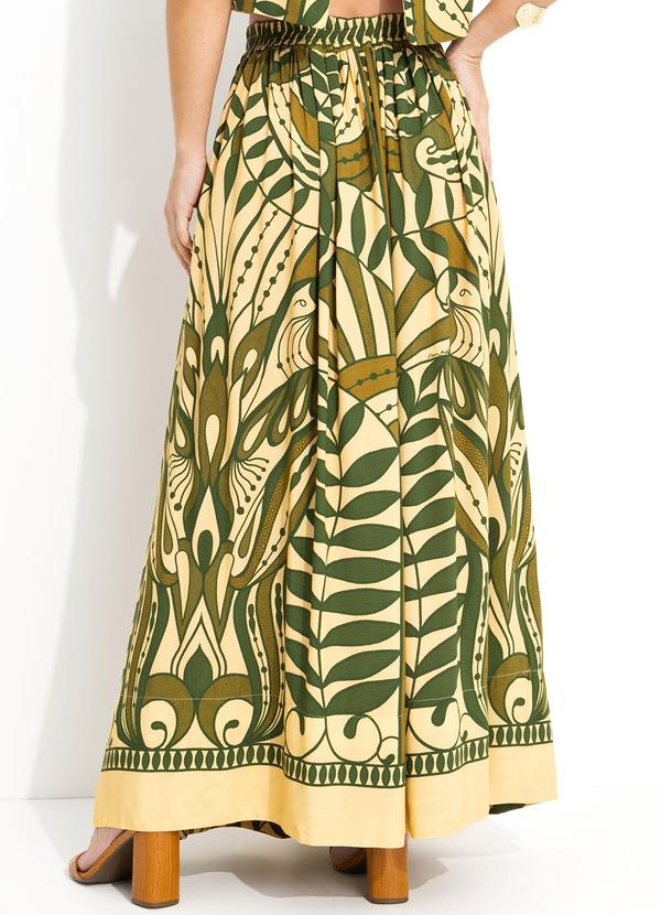 Farm - Saia Rendeira Amarelo 2