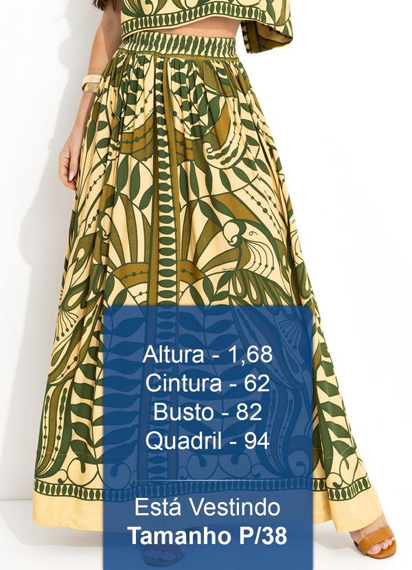 Farm - Saia Rendeira Amarelo 5