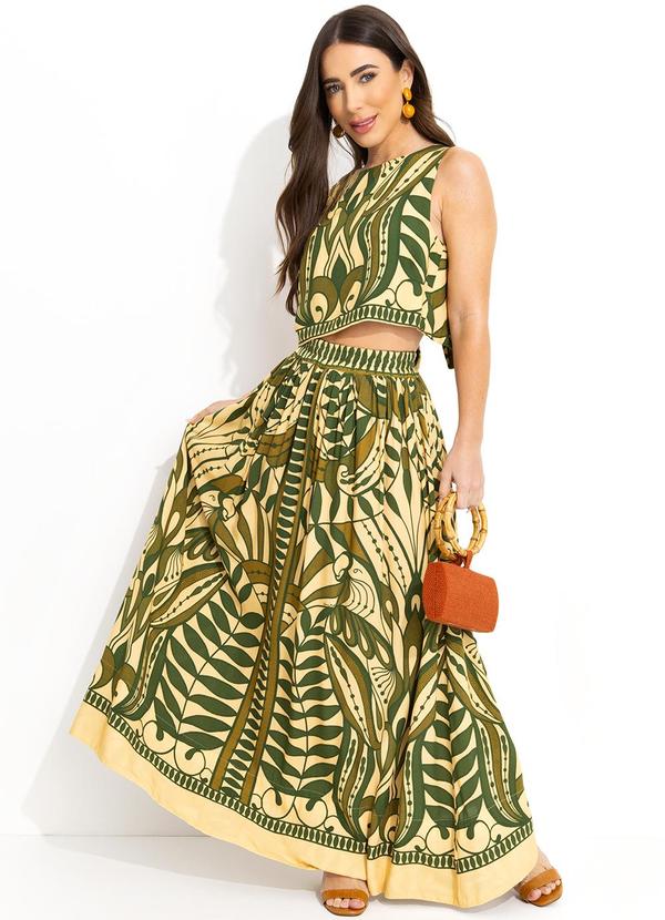 Farm - Saia Rendeira Amarelo 7