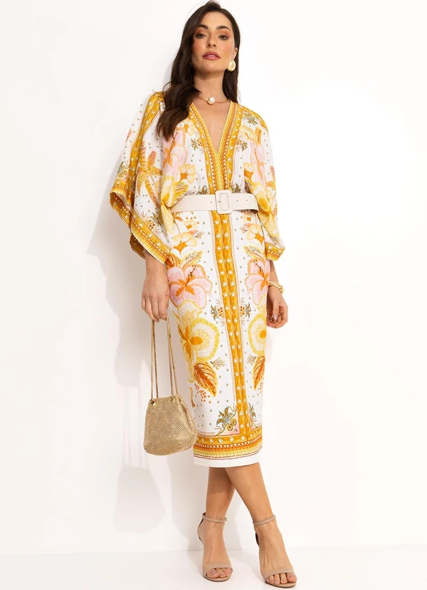 Farm - Saia Reta Ilha de Flor Amarelo 3