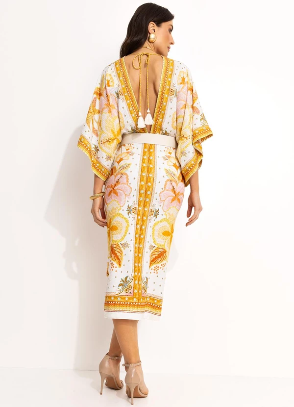 Farm - Saia Reta Ilha de Flor Amarelo 5