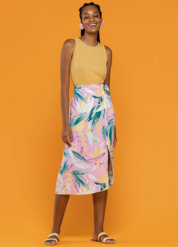 Marialícia - Saia Rosa 2