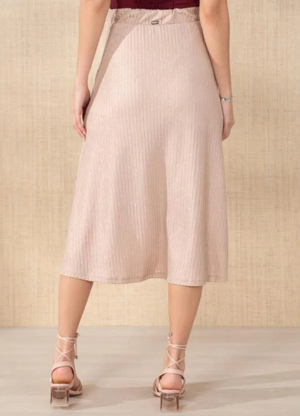 Quintess - Saia Rose com Fenda 10