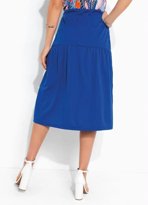 Rosalie - Saia Royal com Botões 2