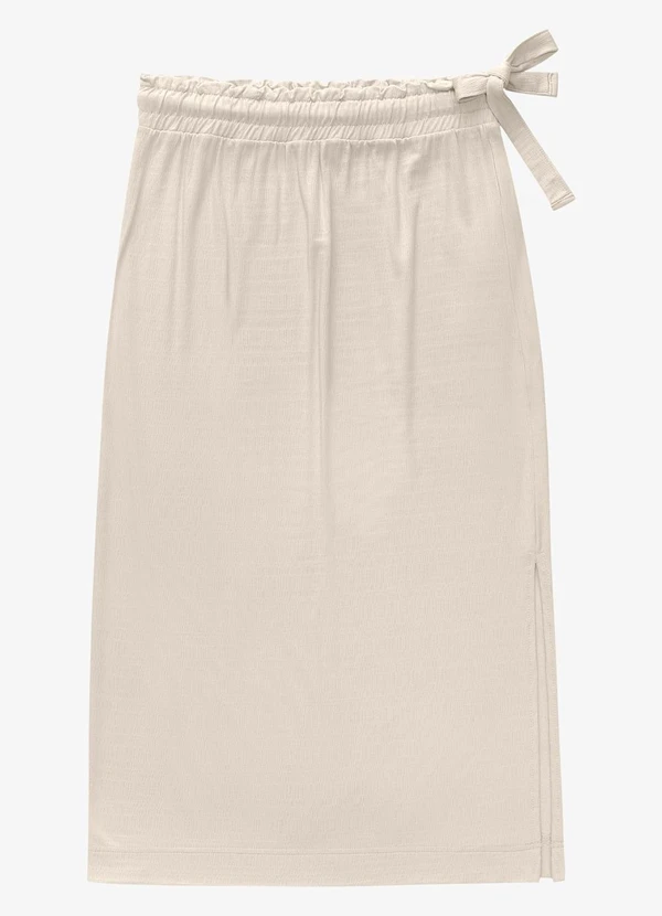 Rovitex - Saia Super Midi Visco Maquinetada Bege 3