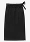 Rovitex - Saia Super Midi Visco Maquinetada Preto - variação: Preto