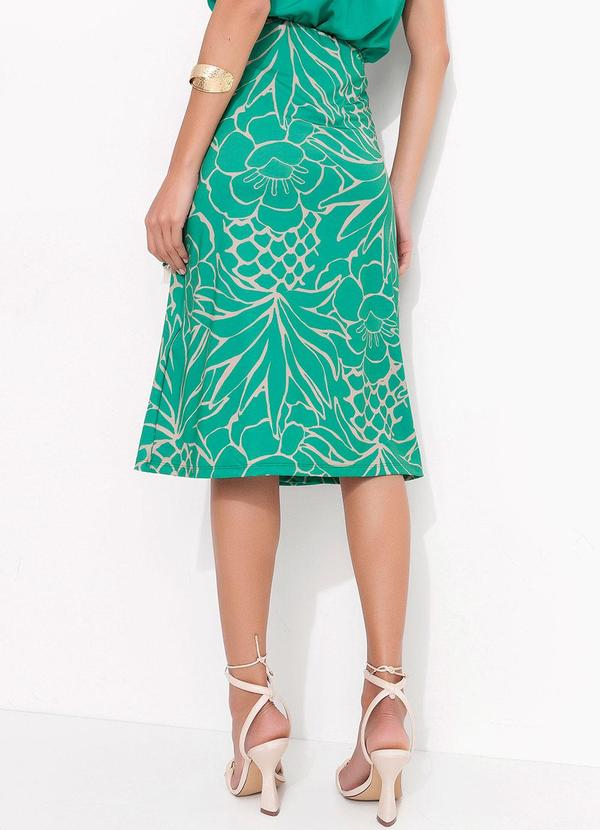 Quintess - Saia Tropical Verde em Malha Fria 7