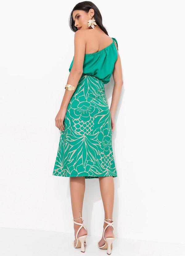 Quintess - Saia Tropical Verde em Malha Fria 5