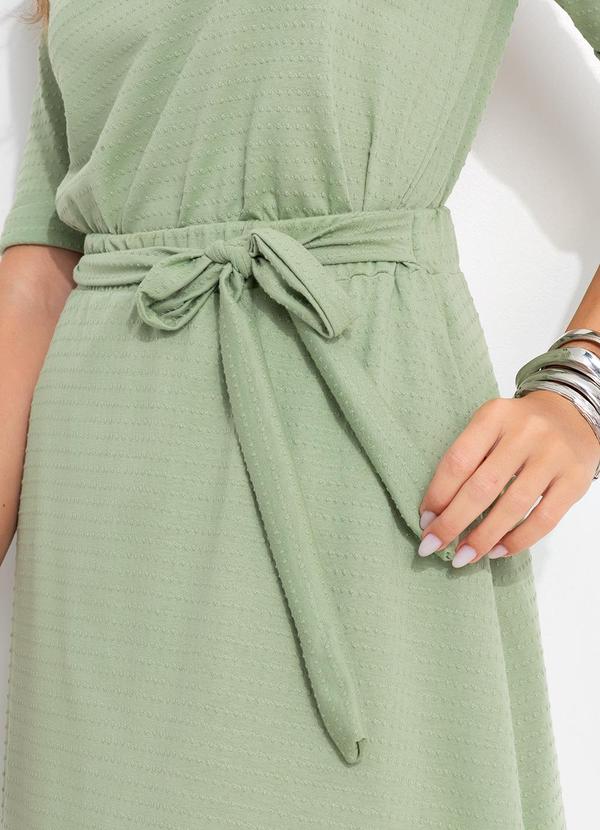 Bimini - Saia Verde Claro em Malha Texturizada 11