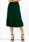 Quintess - Saia Bordô em Malha de Viscose - variação: Verde