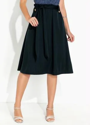 Rosalie Saia Verde Musgo com Bolso