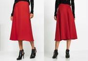 Saia Vermelha em Microfibra