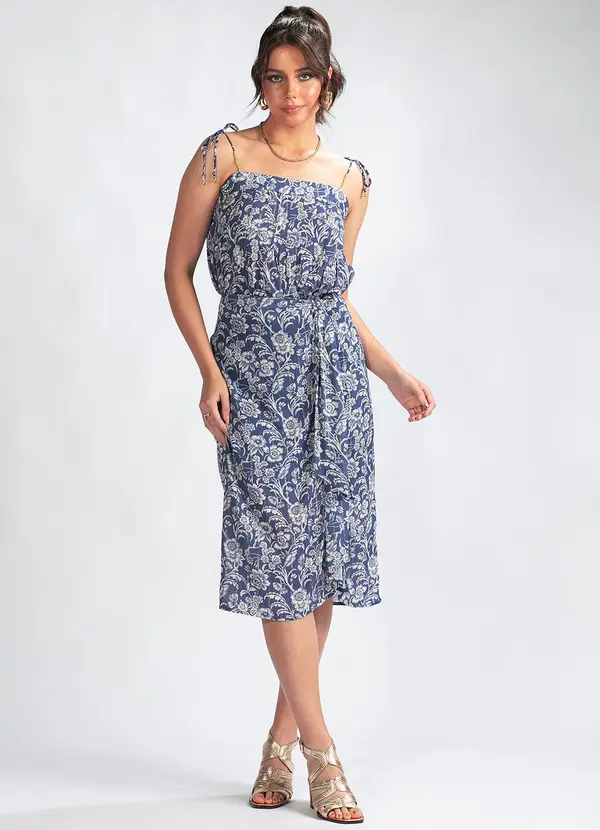 Maria Filó - Saia Viscose Sicilia Estampado 3