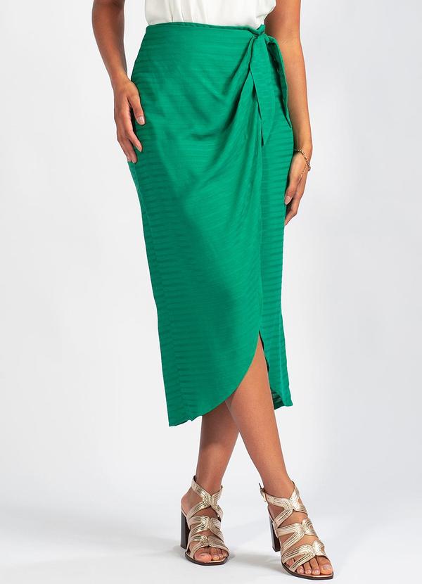 Oh Boy - Saia Viscose Verde