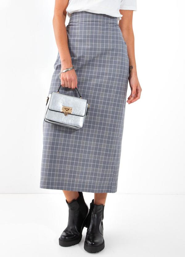 Colcci - Saia Xadrez Preto