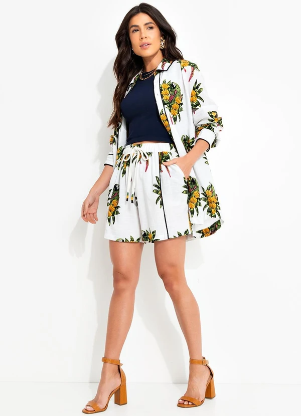 Farm - Bermuda Rio Maracanã Off White 2