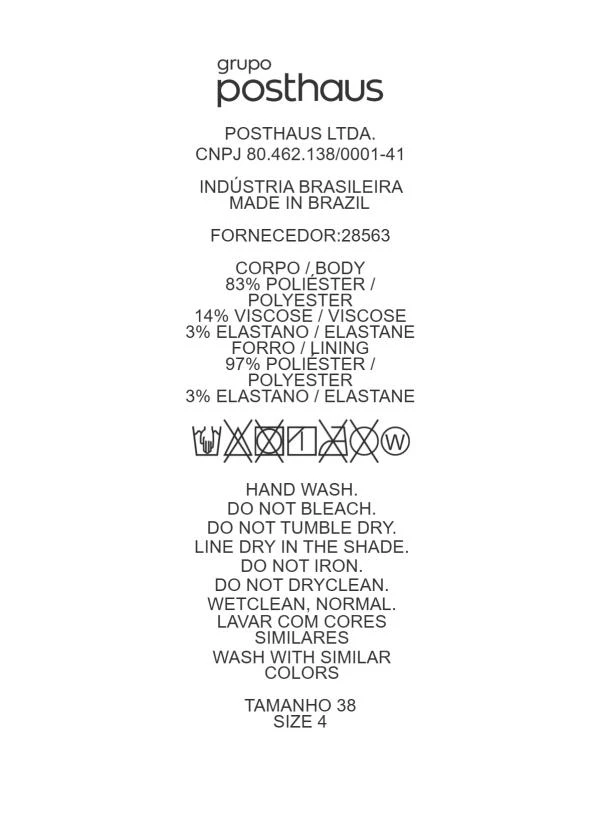 Quintess - Bermuda  Xadrez Grid Tecido Alfaiataria 7