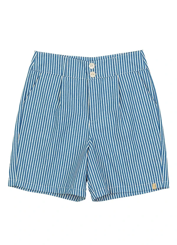 Soft Bonni - Short Adulto Feminino Azul
