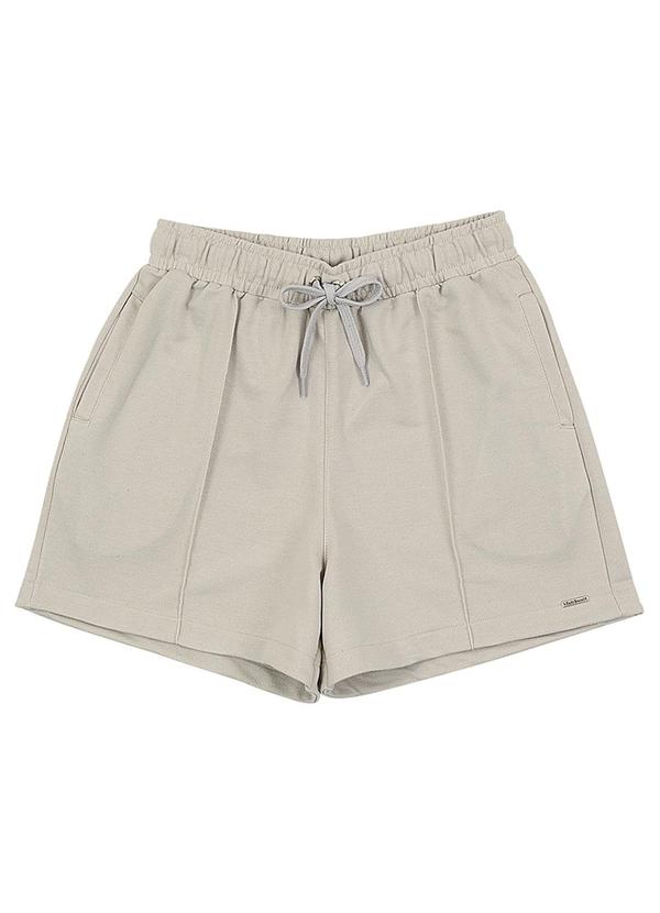 Soft Bonni - Short Adulto Feminino Branco