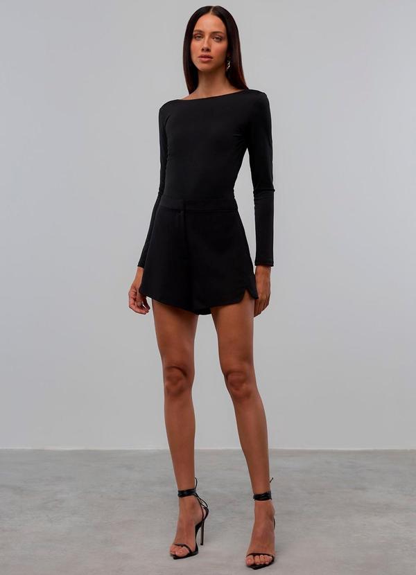 Carlota Costa - Short Alfaiataria Preto 3