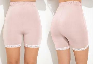 Short Angua Rosa Claro em Malha Fria