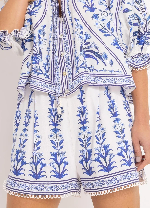 Farm - Short Antonia Azul