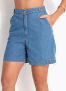 Short Azul Claro em Jeans