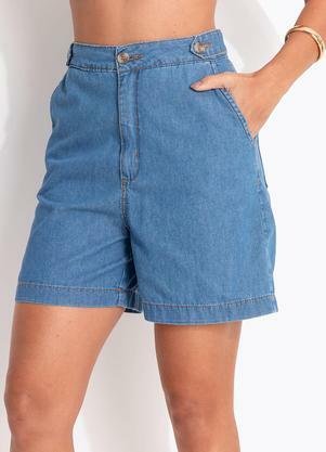 Short Azul Claro em Jeans