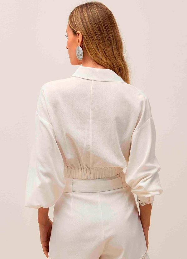 Carlota Costa - Short Barrado Branco 4