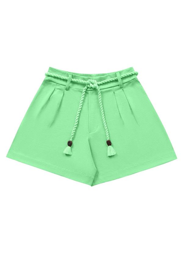 Angel - Short C/Cordão Malhão Verde 1
