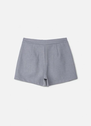Authoria - Short Cinza de Alfaiataria Cinza - AUTHORIA