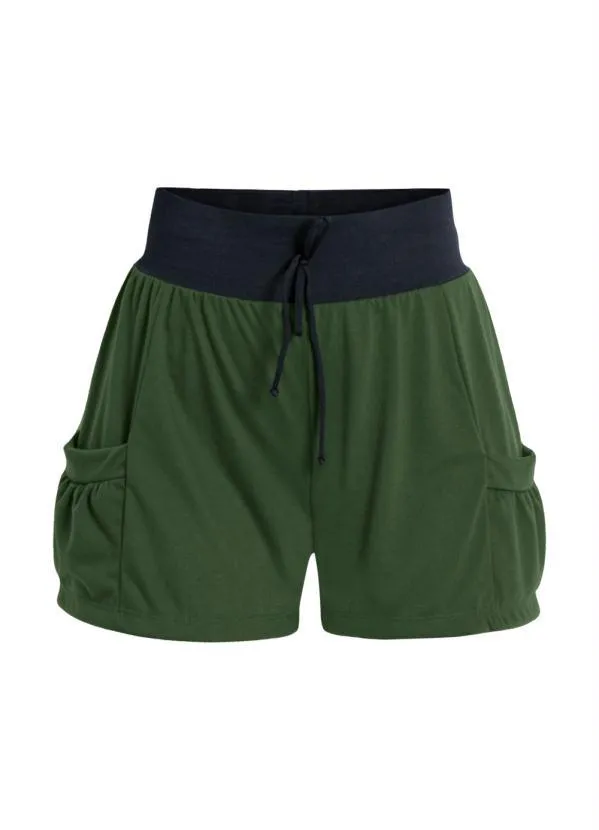 Moda Pop - Short com Bolsos Verde Militar 3