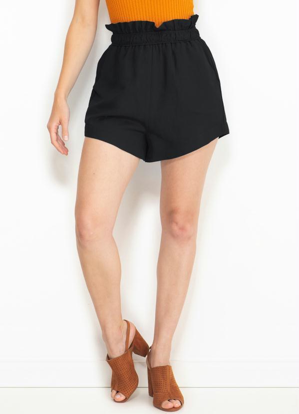 Forum - Short de Linho Preto