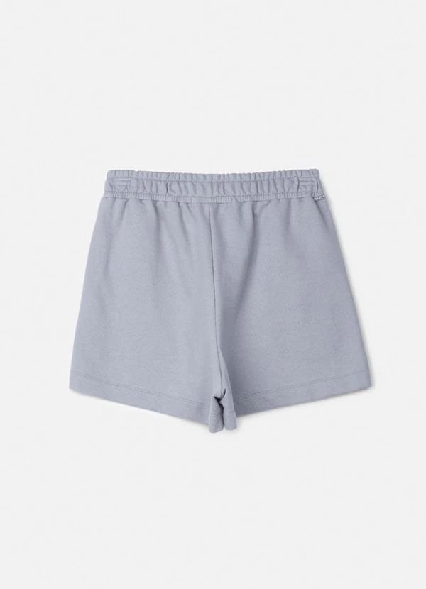 Authoria - Short de Moletom Cinza com Chatons Cinza 2