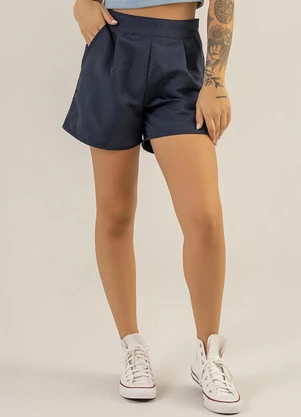 The Philippines - Short Feminino Básico Azul - THE PHILIPPINES