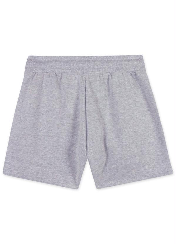 Pakalolo - Short Feminino Moletom Cinza 2