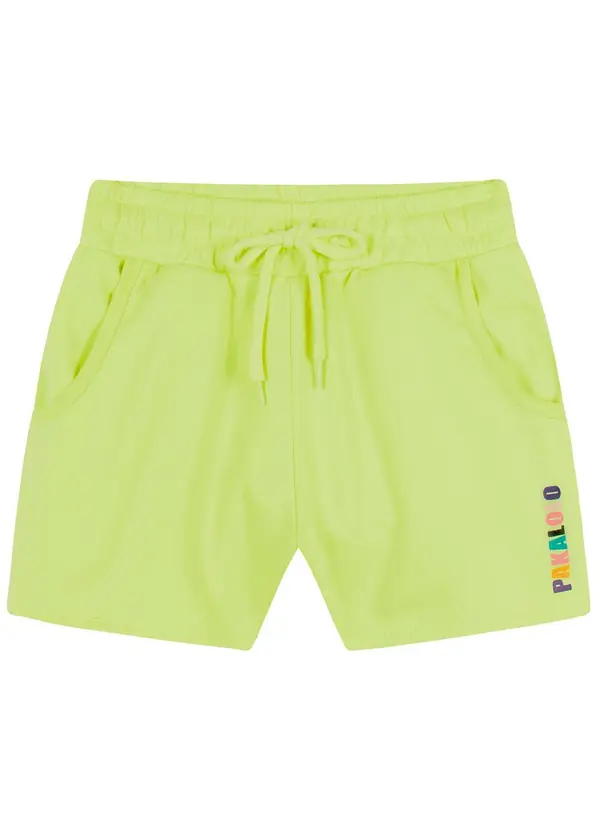 Pakalolo - Short Feminino Moletom Verde 3